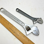 Vintage Armstrong Tools 28-510   34-406 Adjustable Wrench Set 10  6  Made In Usa