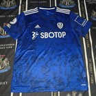 Leeds United Away 2021 2022 Football Shirt Jersey Raphinha Adidas Size Xl