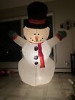 Airblown Inflatable 7 Ft Snowman Christmas Holiday Decorations  video  Xmas