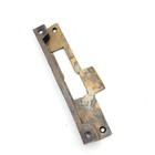 Antique Bronze Exterior Door Strike Plate Mortise Inset 7  X 1 1 2 