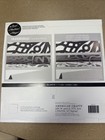 American Crafts Precision Cardstock Pack 80lb 12 x12  60 White Sheets     Textured