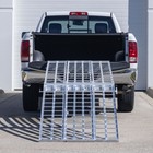 Black Widow 10  Aluminum Hd Folding Arched 3-piece Motorcycle Ramp