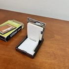 Vintage Mini Index A-z Flip Open Telephone Address Book 3 x2  Metal Hong Kong