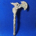Important Ancient Near Eastern greek Luristan Bronze Rare Axe 