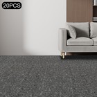 20pcs Square Carpets 20x20-inch Commercial Carpet Floor Tile Washable Mats