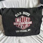 Motley Crue Evening In Hell Las Vegas  Black Messenger Tote Bag Residency 2013