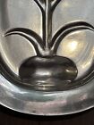 Vintage Royal Wilton Pewter Armetale Rwp  Footed Well   Tree Servin Tray platter