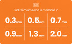 Bild Mechanical Pencil Lead Refills Hb 2b 0 3 0 5 0 7 0 9 1 3 2 0 Mm Mega Pack