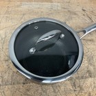 Hexclad Hybrid Pot Saucepan  3-quart Stainless Steel With Lid Nice Used