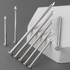 800pcs Stainless Steel Hardware Nails - 1 Inch Flat Head Nails For Hanging Pictu