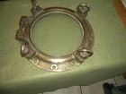Vintage Bronze  porthole 17 1 2  Beautiful  Nautical Ship Boat Decor