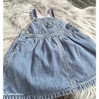 Oshkosh B gosh Vintage Denim Overall Skirt Size 6 9month Vestbak