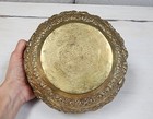 Antique Burmese Ceremonial Offering Bowl Brass Thailand Buddhist Burma