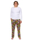 Super Mario Pajamas Men s Character Grid Lounge Pajama Pants
