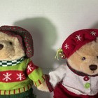 Vintage 2004 Avon Animated Christmas Bears Tested Works Sings Winter Wonderland 