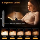 Gritin Rechargeable Book Light For Reading In Bed With 19 Led   Memory Function
