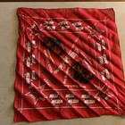 Vintage 1970s Willie Nelson   Family On Tour Wrangler Bandana Country Usa 