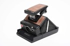 Polaroid Sx70 Model 3 Black brown  Film Tested
