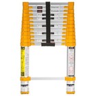 Aluminum 12 5ft Multi Purpose Telescopic Extension Ladder Compact Storage Design