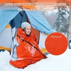 3 6 9pcs Emergency Sleeping Bag 84 x36  Waterproof Thermal Heat Retention