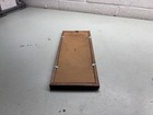 Vtg Beer 5 Cent Framed Mirror Bar Pub Mirrored Sign Mancave Garage 12  X 4 