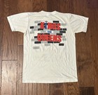 1980 s Run Dmc    Vintage Concert Tour Rare Original 80 s Hiphop Rap T Shirt S