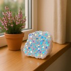 Raw Angel Aura Quartz Cluster Natural Titanium Crystal Healing Reiki Home Decor