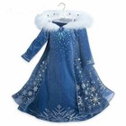 Frozen 2 Elsa Dress Up Girls Fancy Cosplay Kids Costume Party Outfit Snow New Us