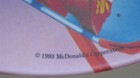 Vtg Mcdonalds Lot 2 1993 Plates Amusement Park Ronald Birdie Grimace Hamburglar