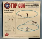 Vintage 1980   s Cox Top Gun Gas Powered Airplane With  049 Engine - Still Sealed 