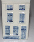Klm Airlines Blue Delft House  26 Empty Rynbende Distilleries
