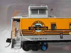 Trainworx   31401-50  Rio Grande Caboose 4 Stripe Caboose Lighted  N-scale