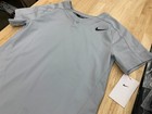 Nike Dri-fit One Button Team Baseball Jersey Youth Boys S M L Xl Dm3966 Gray