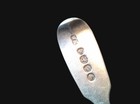 1837 William Eaton Fiddle Pattern Sterling Silver Spoon London William Iv