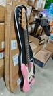 4 String Electric Jazz Bass Guitar Mahogany Body Roasted Maple Neck In Pink 285