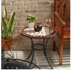 Garden Treasures Pelham Bay Round Outdoor Bistro Table 20in X 20in