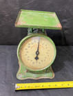 Antique Scale Prudential Family 24lb Metal Green Vintage Worn