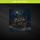 Briarwood Lane Winter Christmas Holy Night Medium Led Canvas Art 16x16