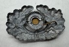 Ww2 German Heer Army Wehrmacht Visor Cap Hat Cockade Pin Badge Insignia Wreath
