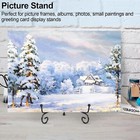 4 Pack Plate Stands For Display plate Holder 6    picture Frame Stand Of Metal