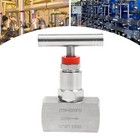 1 2  Npt Hydraulic Straight Needle Valve Flow Control Valve 316 Stainless Steel 