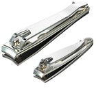 Nail Clipper Set Premium Stainless Steel Fingernail Toenail Clipper  2 Sets 4pcs