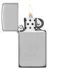 Zippo 1610  Slim Size   High Polish Chrome Finish  New