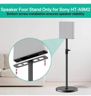 Pair Heavy-duty Floor Speaker Stands For Sony Bravia Theatre Quad Ht-a9m2 Speake