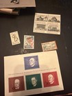 Worldwide Stamp Collection Us Germany Israel Olympic Art Albums