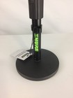 Open Box Shure By Gator Sh-desktop1 Round Base Desktop Microphone Stand