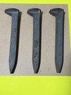Railroad Spikes 7   Hc High Carbon Lot Of 3 Weld Art  Forging Crafts