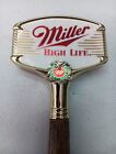 Vintage Miller High Life Beer 10  Tap Knob Handle Double Sided