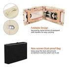 Beige Portable Massage Table Lash Bed Tattoo Table Beauty Folding Bed Adjustable