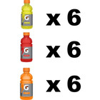 Gatorade Sports Drinks  Lemon Lime orange fruit Punch Variety Pack 12 Fl Oz 18ct